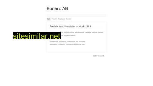 bonarc.se alternative sites