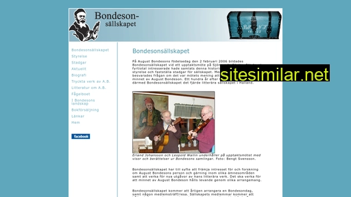 bondesonsallskapet.se alternative sites