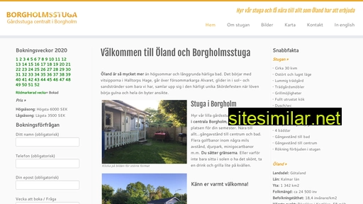 borgholmsstuga.se alternative sites