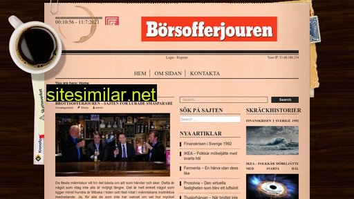 borsofferjouren.se alternative sites