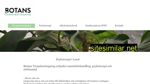 botansterapimottagning.se alternative sites