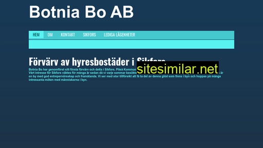 Botniabo similar sites