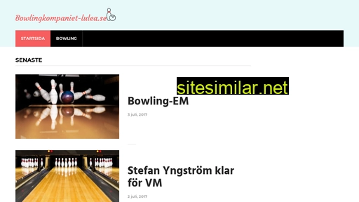 bowlingkompaniet-lulea.se alternative sites