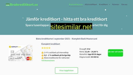 brakreditkort.se alternative sites