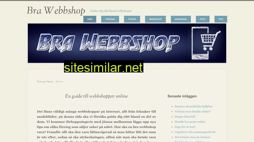bra-webbshop.se alternative sites