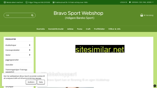 bravosport.se alternative sites