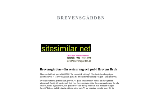 brevensgarden.se alternative sites