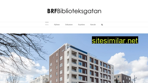 brfbiblioteksgatan.se alternative sites