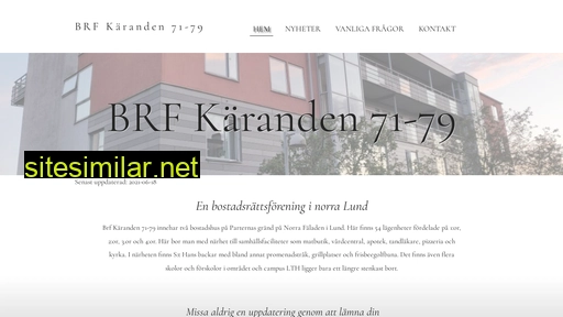 brfkaranden7179.se alternative sites