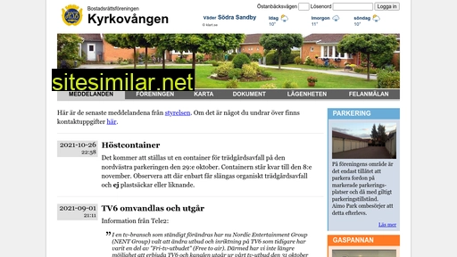 brfkyrkovangen.se alternative sites
