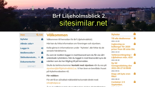 brfliljeholmsblick2.se alternative sites