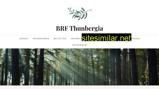 Brfthunbergia similar sites