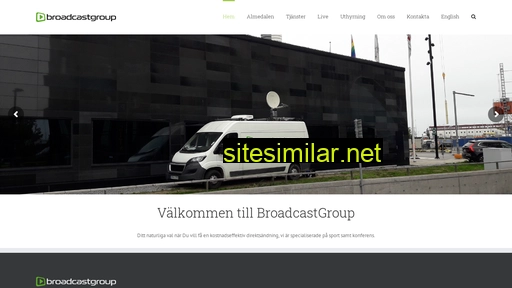 broadcastgroup.se alternative sites
