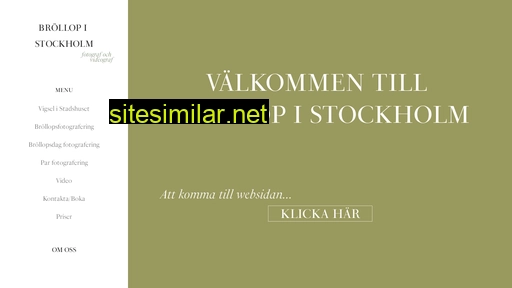 brollopistockholm.se alternative sites