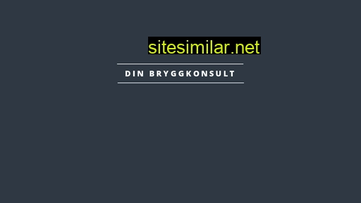 bryggkonsult.se alternative sites
