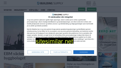 building-supply.se alternative sites
