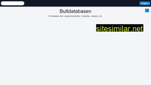 Bultdatabasen similar sites