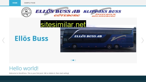 Bussbokningsbolagen similar sites