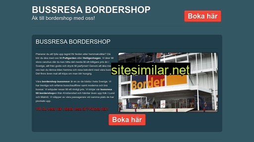 Bussresa-bordershop similar sites