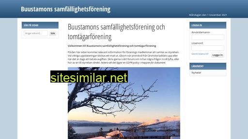 buustamonforening.se alternative sites