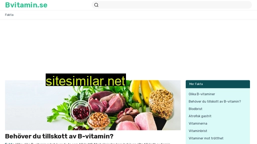 bvitamin.se alternative sites