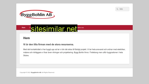 byggbohlin.se alternative sites