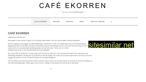 cafeekorren.se alternative sites