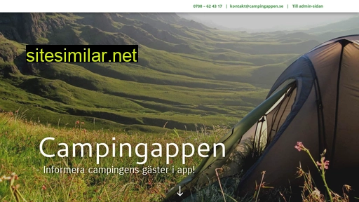 campingappen.se alternative sites