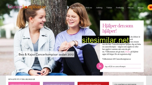cancerkompisar.se alternative sites