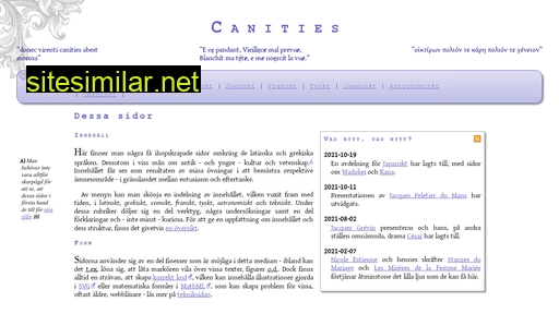 canities.se alternative sites