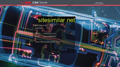 canteknik.se alternative sites
