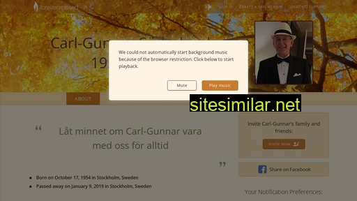 carl-gunnars-minne.se alternative sites