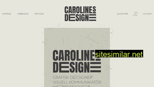 Carolinesdesign similar sites