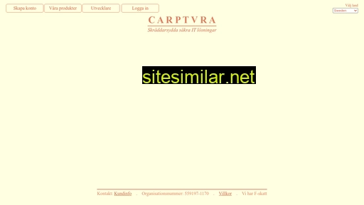 carptura.se alternative sites