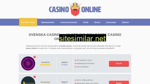 casino-online.com.se alternative sites