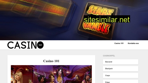 casino101.se alternative sites
