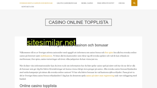 casino2016.se alternative sites
