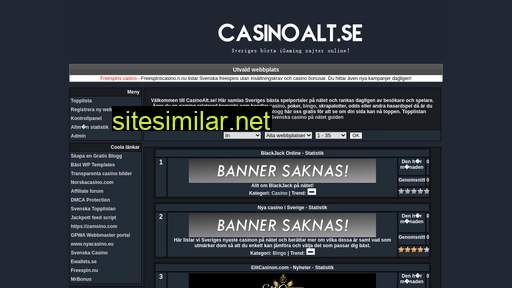 casinoalt.se alternative sites