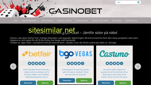 casinobet.se alternative sites