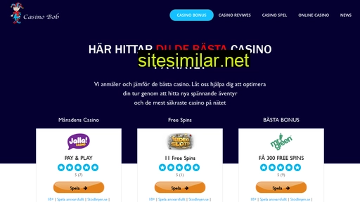 casinobob.se alternative sites
