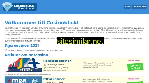casinoklick.se alternative sites
