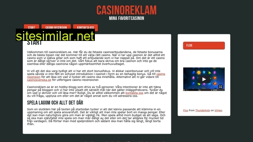 casinoreklam.se alternative sites