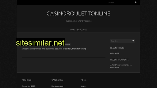 Casinoroulettonline similar sites