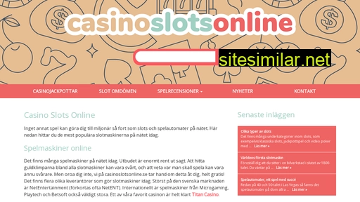 casinoslotsonline.se alternative sites