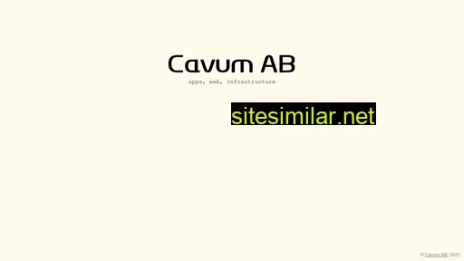 cavum.se alternative sites
