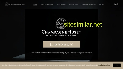 champagnehuset.se alternative sites