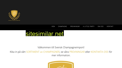 champagneimport.se alternative sites