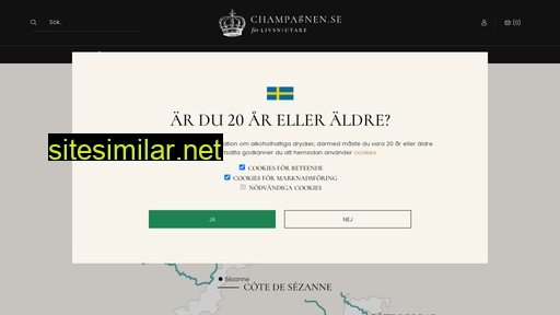 champagnen.se alternative sites