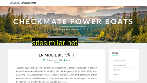 checkmatepowerboats.se alternative sites