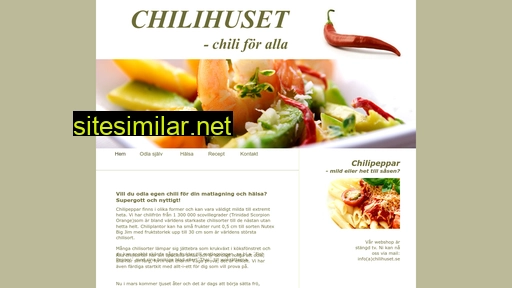 chilihuset.se alternative sites